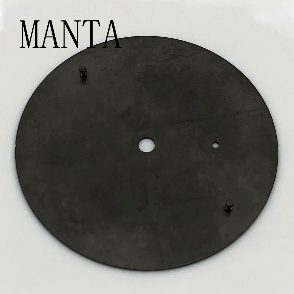 MANTA 38,9 mm quadrante nero sterile verde luminoso adatto al movimento meccanico ETA6497 Seagull ST3600