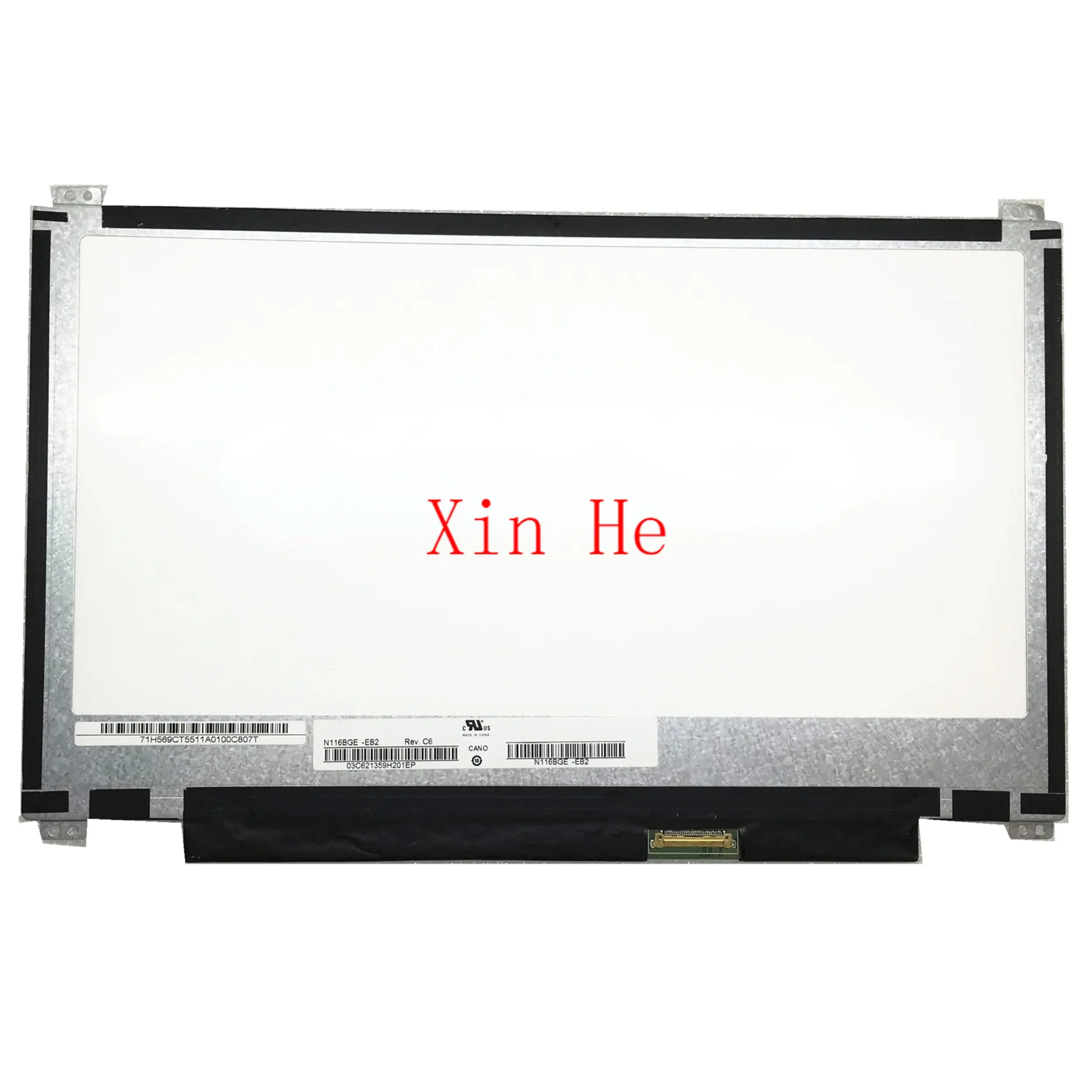 N116BGE-EB2 B116XTN02.3 B116XTN02.2 B116XTN01.0 for Asus X205 X205T X205TA EDP 30 Pins UP + Down Screw Holes