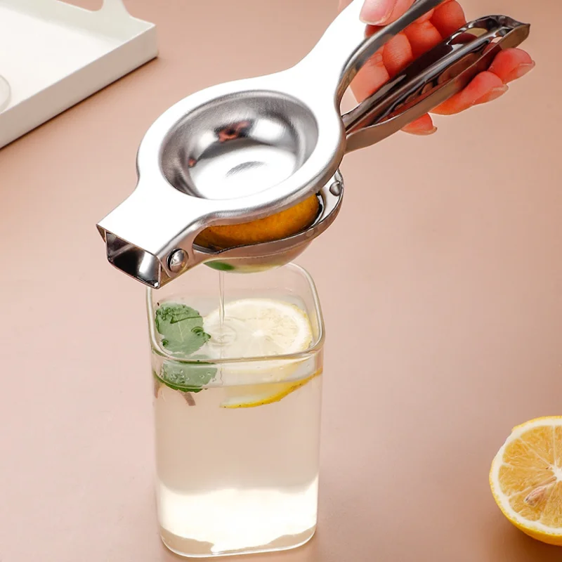 Manual Lemon Squeezer Stainless Steel Juicer Processor Kitchen Accessories Juice Fruit Pressing Citrus Orange Juicer Lemon Press