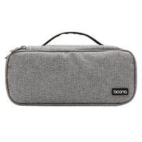 BOONA Portable Travel Storage Bag Multi-Function Storage Bag for Laptop Adapter,Power Bank,Data Cable,Charger,Gray