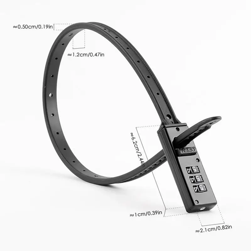 Anti-Theft Bike Lock 3 Digit Code Combination Steel Cable Tie Lock Bicycle Security Helmet Lock Mountain Road Bike Security Lock