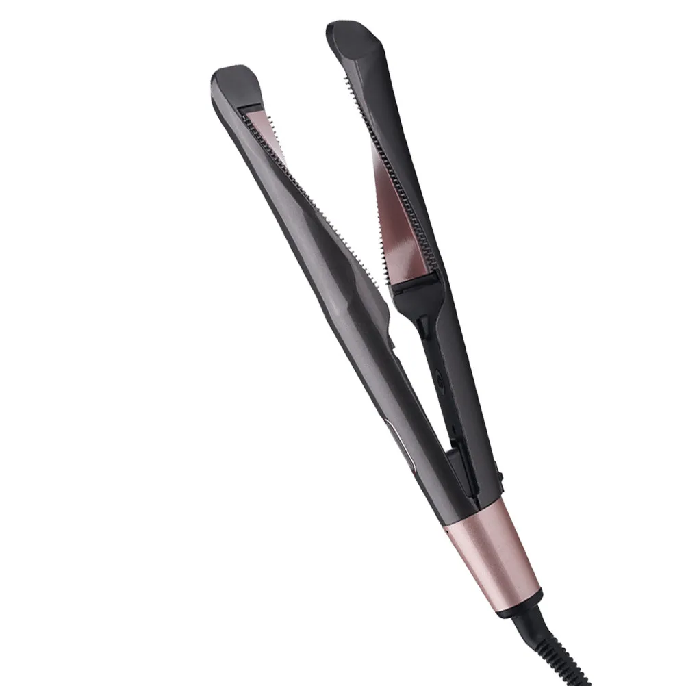 

2 in 1 Electric Hair Straightener Ceramic Flat Iron Curler Styler for Sleek with Adjustable Heat 360 Swivel Cord Uk
