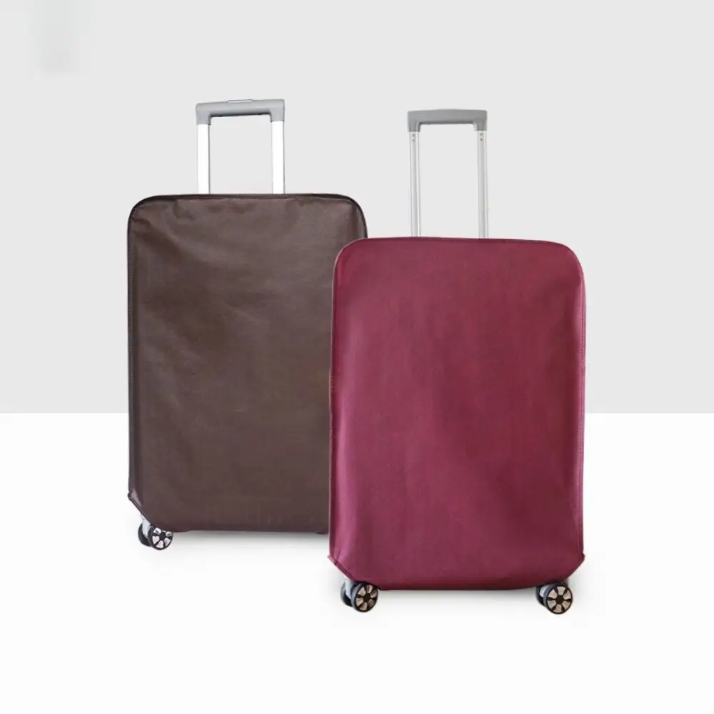 New Non-woven Luggage Cover Dustproof Wear-resistant Luggage Protector Solid Color Anti-scratch Trolley Suitcase Cover Luggage