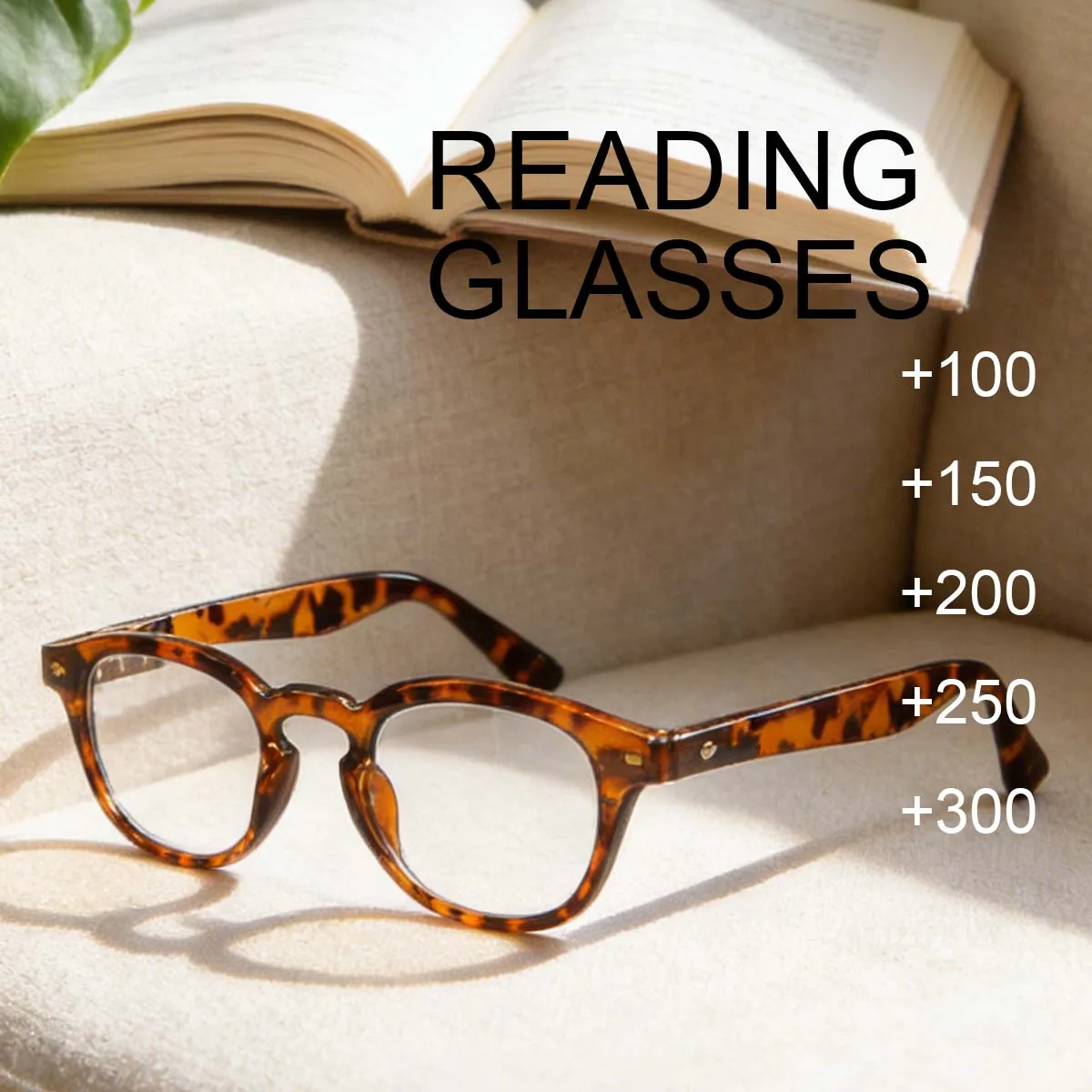 2026 Neue Computerbrille für Damen und Herren, runde Retro-Lesebrille, Blaulichtfilter-Brille gegen Alterssichtigkeit, L21