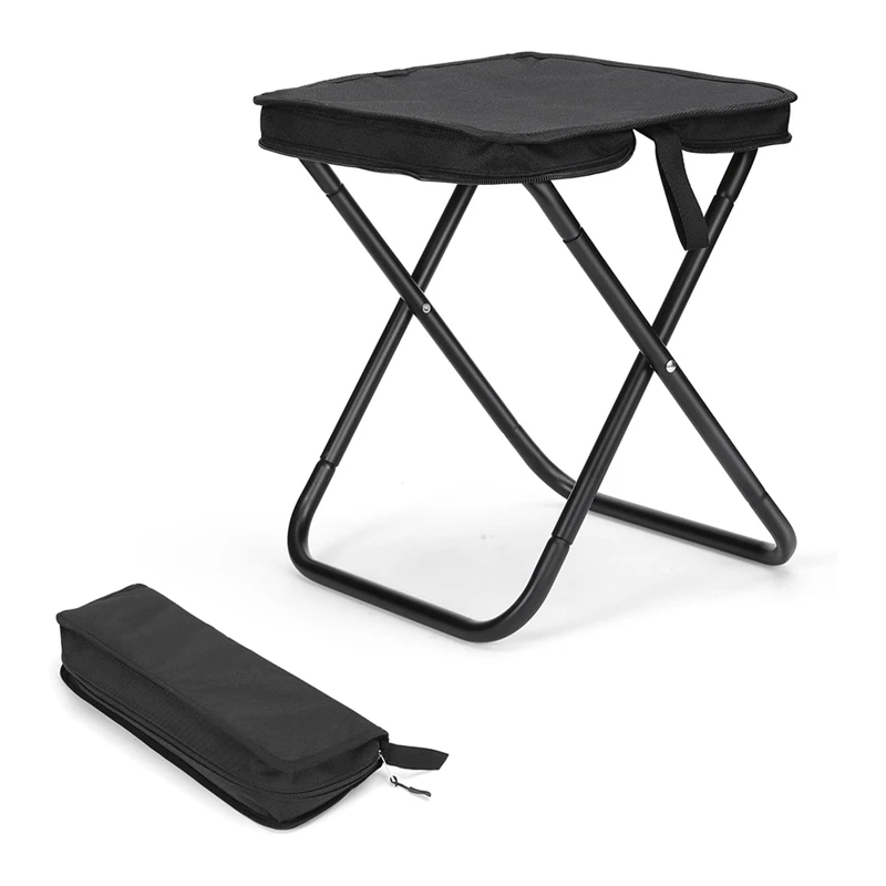 

Camping Stool,Portable Folding Stool,Backpacking Stool Suitable For Outdoor Gardening Beach Hiking Fishing 13.4Inch High