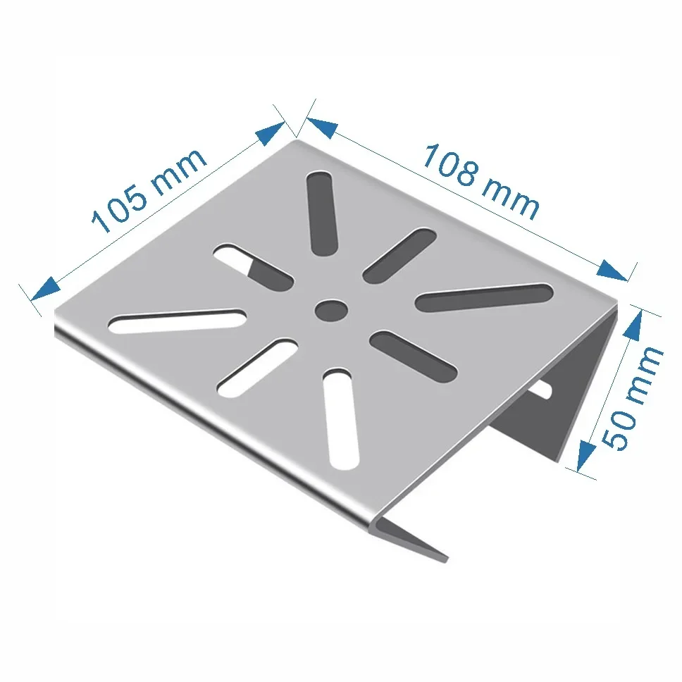 Açık kutup izleme braketi univsesial 100 için paslanmaz çelik 200 panel ile 300/400/kamera yatağı mm uzun çember