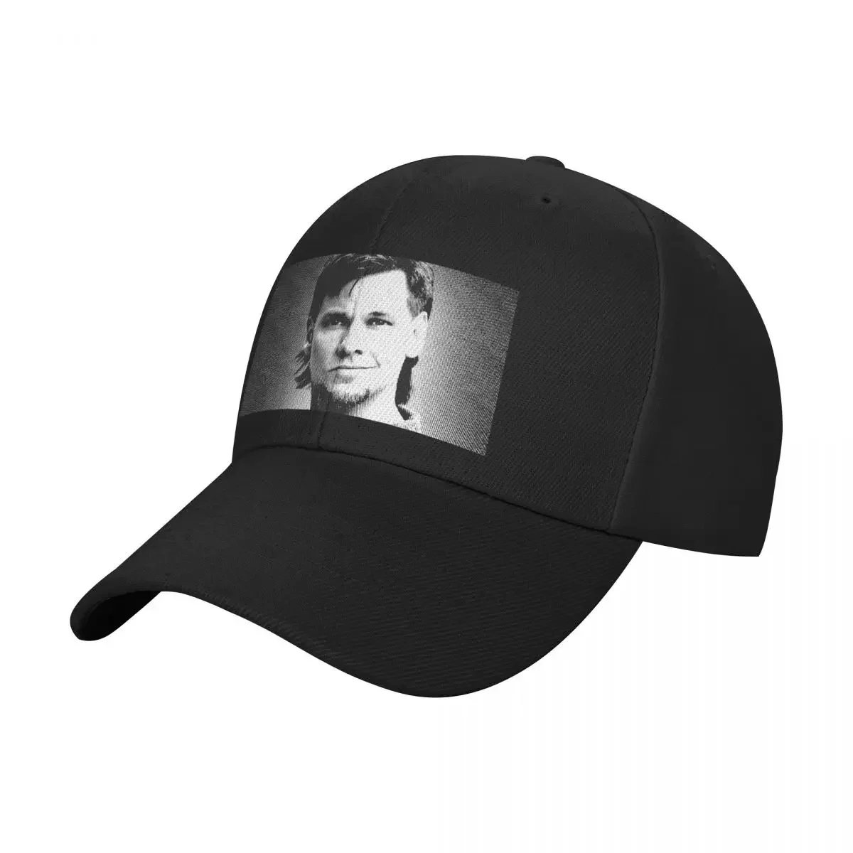 

Theo Von Black & White Portrait (Linocut) Baseball Cap winter hats for men dad hat Mens Women's