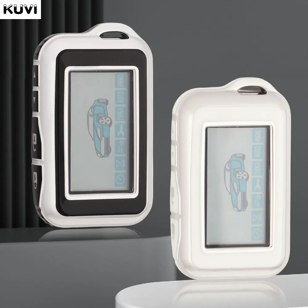 

Russian Starline E90 NEW TPU Car Key Case For 2 Way Car Alarm System For Starline E60 E61 E62 E90 E91 Remote Control Key Fob