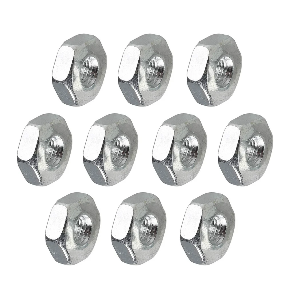 10pcs M8 Guide Bar Nuts Fit For Stihl MS 180 250 381 361 440 660 Chainsaw Parts