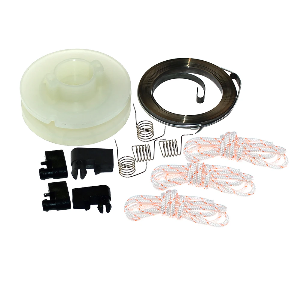 Reocoil Starter Pulley,Rewind Spring,Rope,Pawl For Stihl FS85,HL75,HS72,HS74,HS75,HS76,HS80,HS85,HT70,HT75,KA85R,KM85,KR85,KW85,