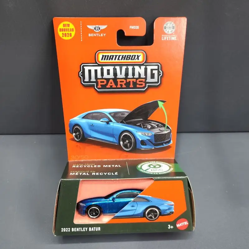 Matchbox 70th Anniversary Series Moving Parts Diecast Car Model Collectible Alloy Vehicle Display Collec Toy For Hobbyist