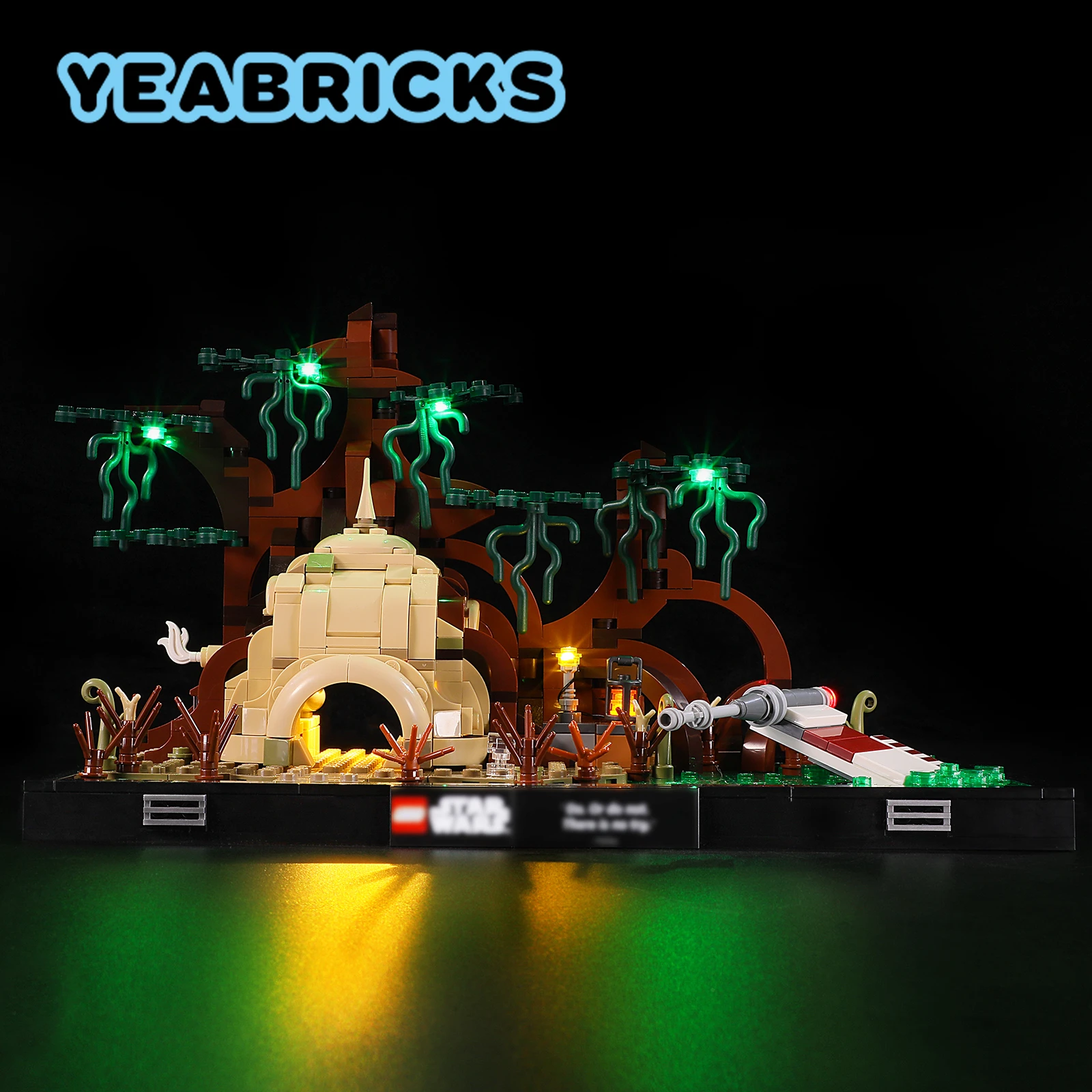 YEABRICKS LED Light Kit for 75330 Training Diorama Building Blocks Set (NOT Include the Model) Bricks Toys for Children