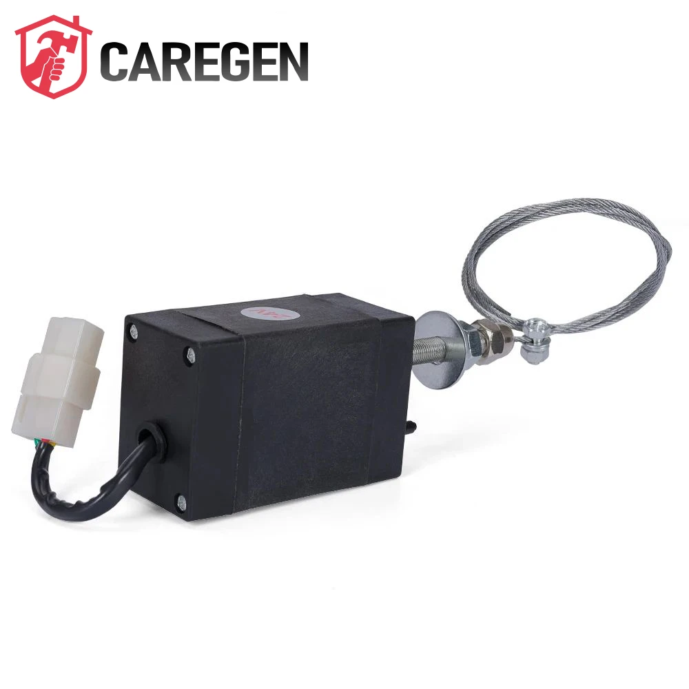 12V 24V Normal Close NC NO Normal Open Diesel Engine Stop Solenoid Value Flame Out Device Off Valve Generator Accessories