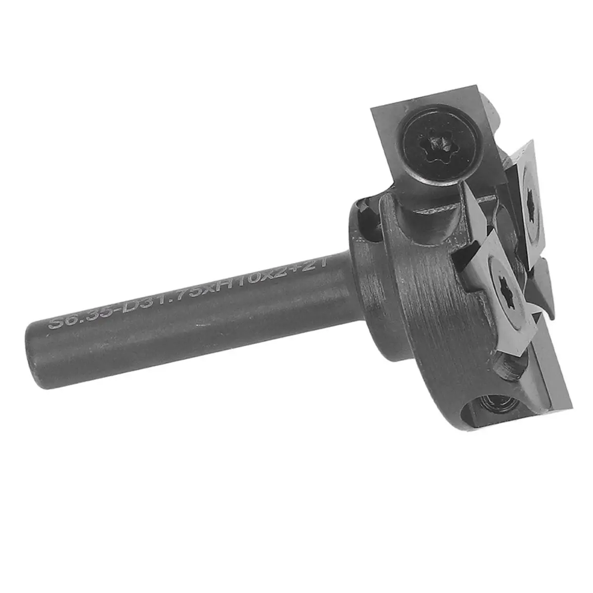 spoilboard-surfacing-router-bit-1-4-shank-2-2-flute-insert-style-1-4-dia-large-chip-space-for-smooth-finish