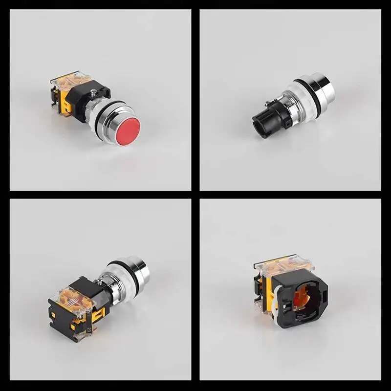 زر ضغط معدني مقاوم للاشتعال، مفتاح مقاوم للانفجار، مقاوم للماء والغبار ومضاد للتآكل، يبدأ مفتوحًا/إغلاقًا 8050 #2