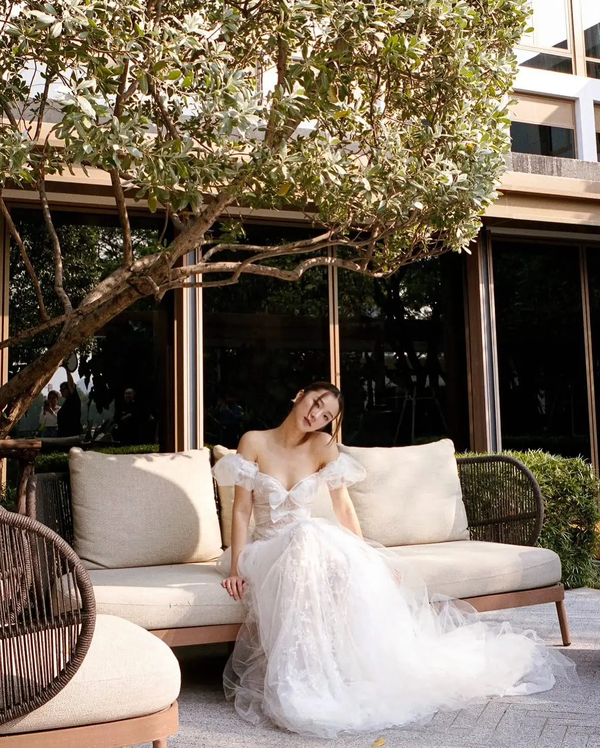 クチュールストレッチピンクウエディングドレス袖付きハーフスリーブボウパーティードレスマーメイドセクシーな女性ロング女性ウエディングドレス