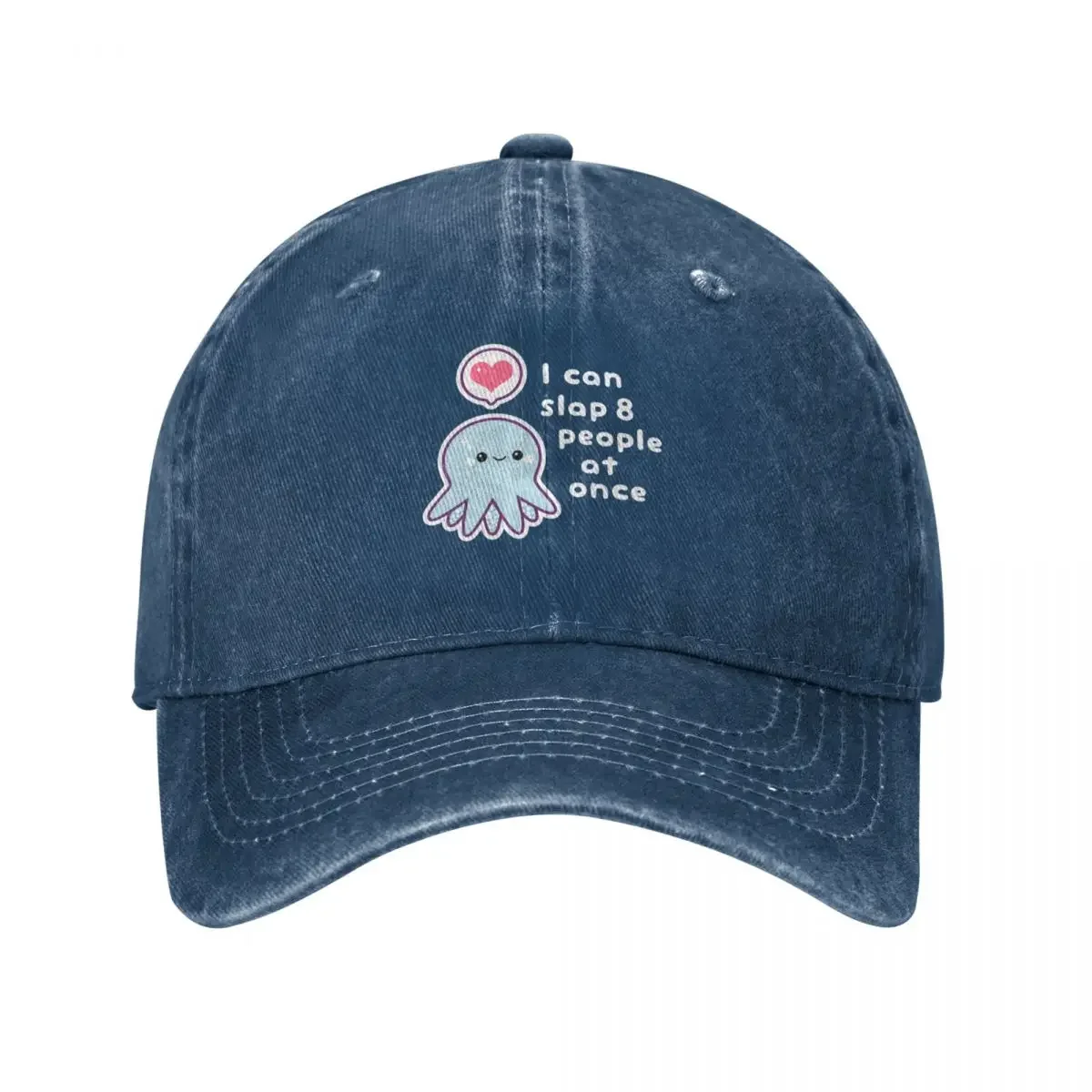 Funny Slapping Octopus Baseball Cap Beach Bag Anime Baseball Men Women's