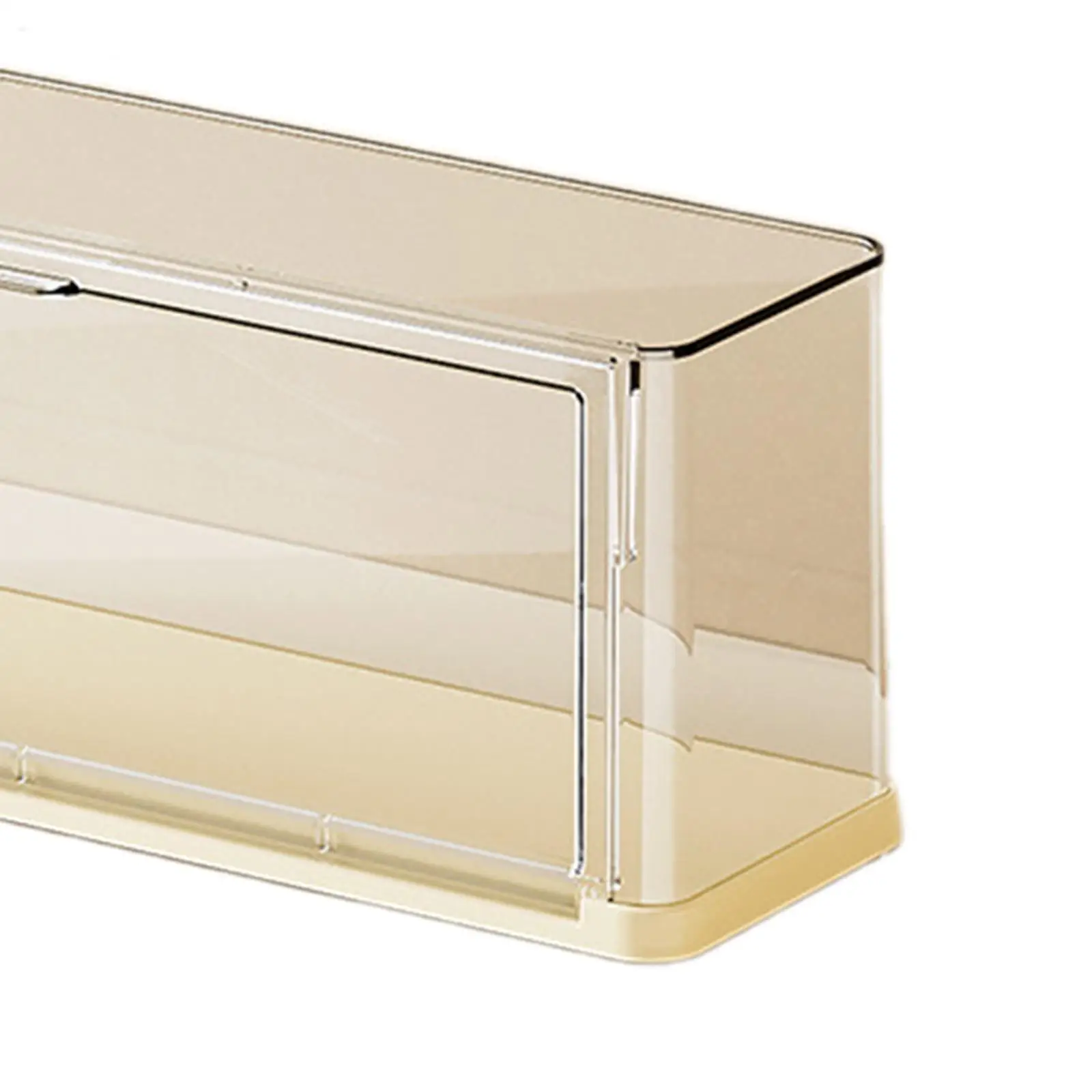Acrylic Display Case Showcase Stackable Display Box Dustproof Organizer for Toys