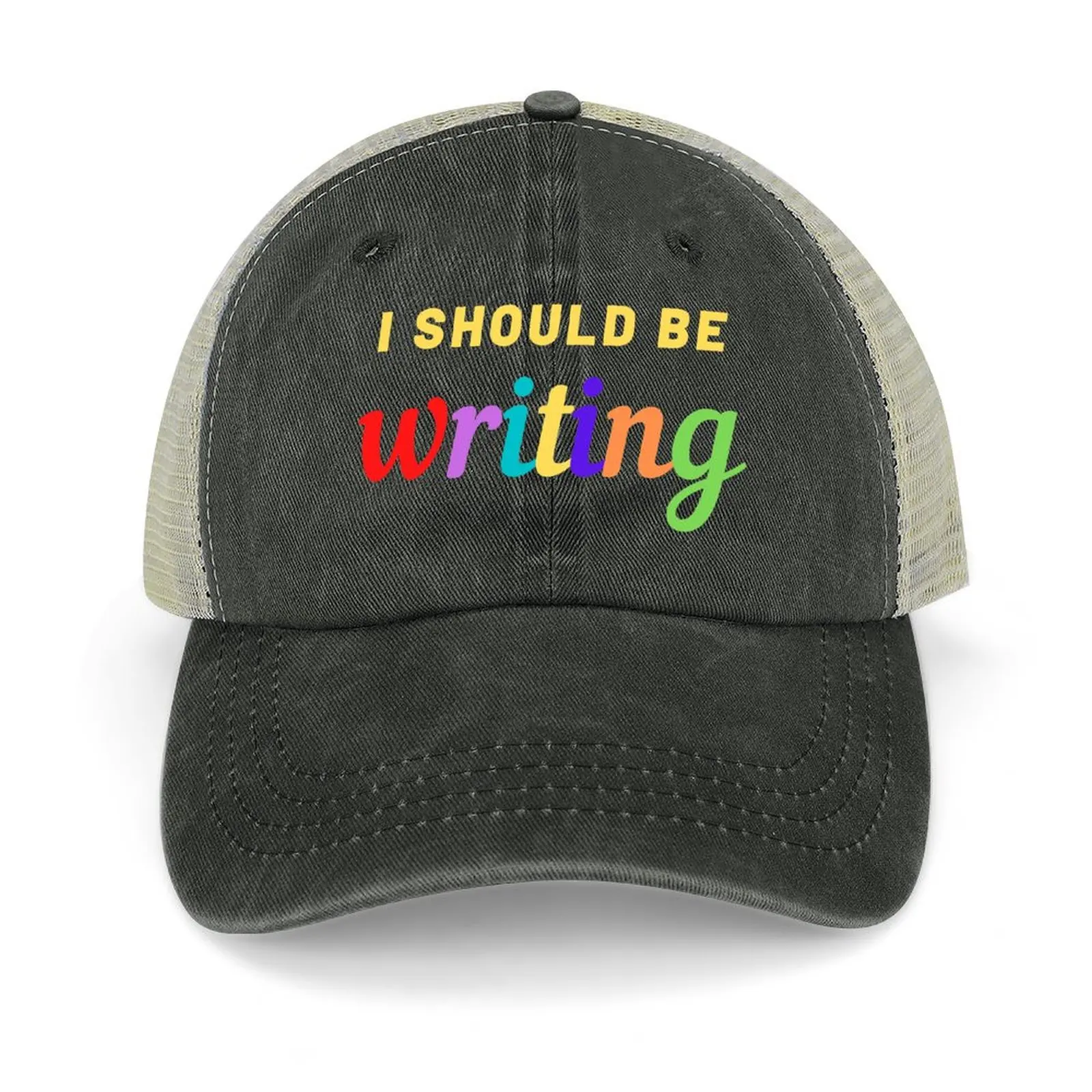 

I Should Be Writing Baseball Cap luxury caps Designer Hat Sunscreen Golf Women Men's