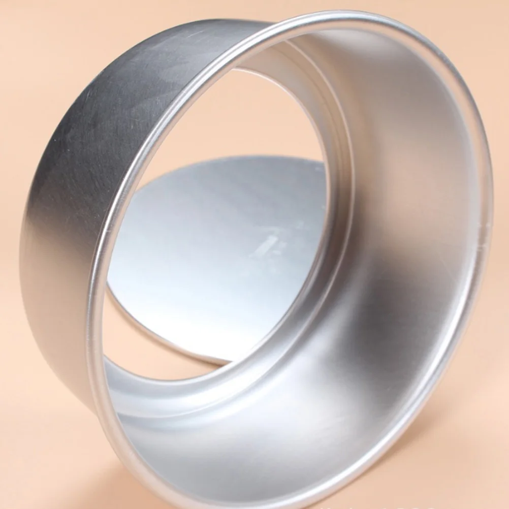

Round Bottom Aluminum Alloy Cake Mold 14x5cm Easy Release Non Stick Baking Tool for Individual Pies Cakes Pudding Chocolate