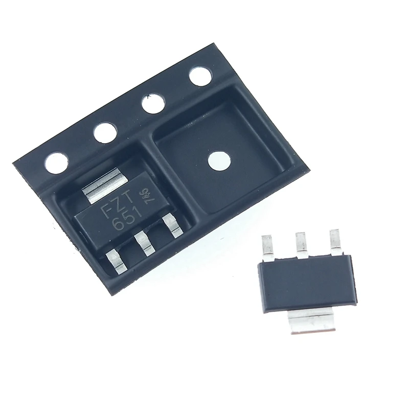 500PCS/lot Original FZT651 FZT751 FZT851 FZT951 SOT-223 Affordable In Stock