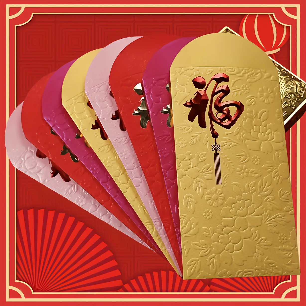 

40pcs 2025 Chinese New Year Red Envelopes, 2025 Snake New Year Money Bag, Spring Festival Lucky Gift Pocket Party Supplies