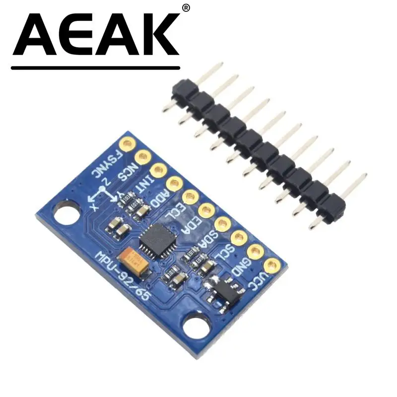 1 Pcs Spi/Iic GY-9250 Mpu 9250 MPU-9250 9-As Houding + Gyro + Accelerator + Magnetometer Sensor module MPU9250