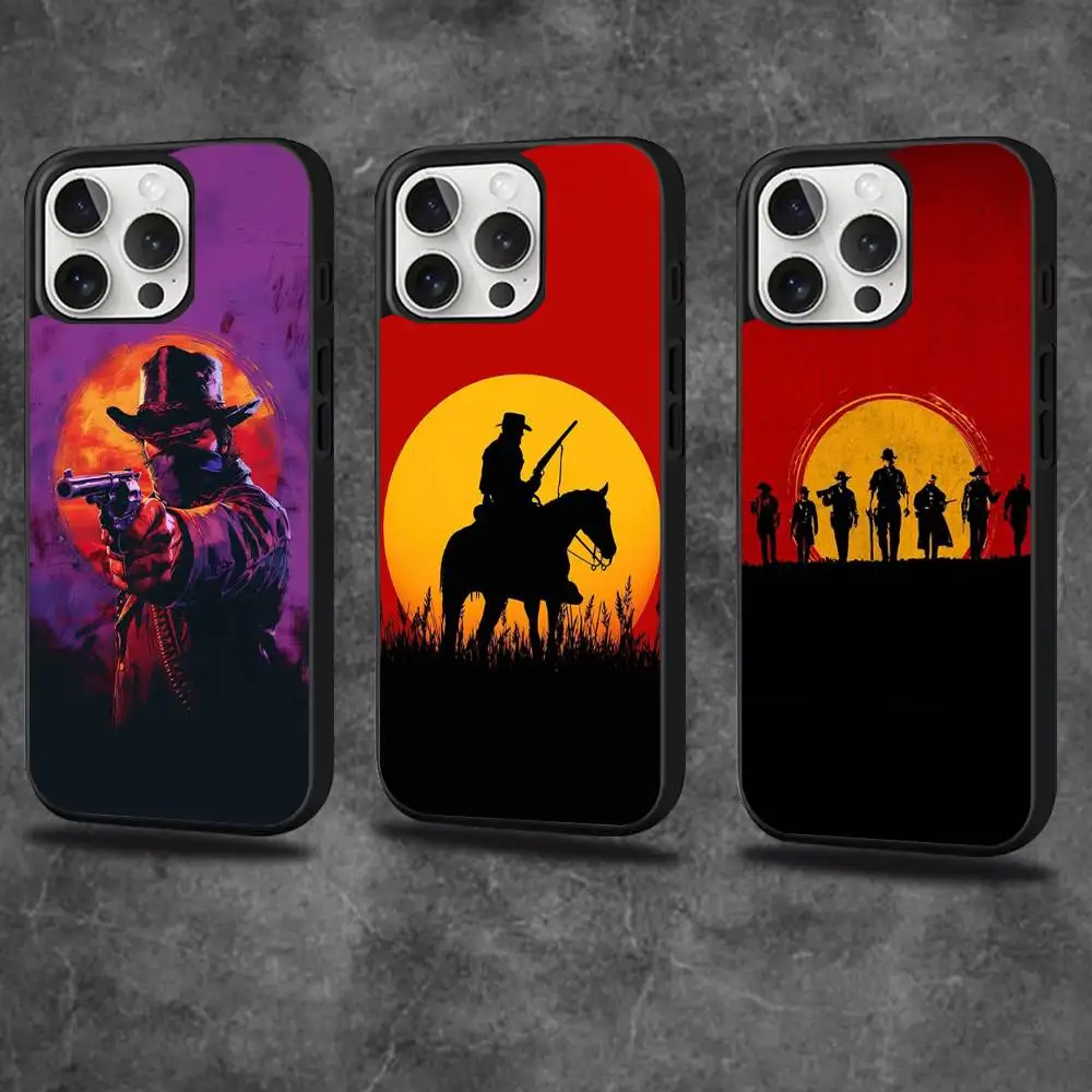 

Arthur Morgan Phone Case For iPhone 17,16,15,14,13,12,11,Pro,Max,Plus,Mini,SE4,E Magnetic Magsafe Wireless Charging