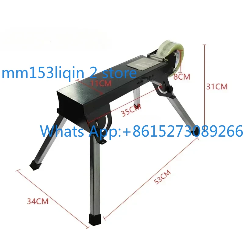 All-metal desktop manual baler sealing machine manual tearing tape machine adhesive paper machine packing express artifact