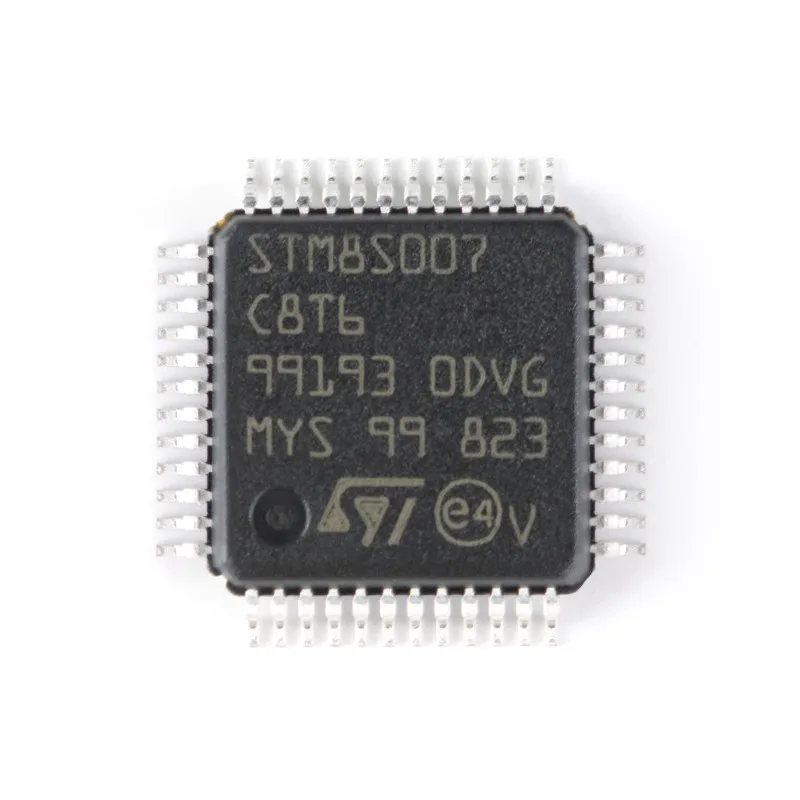 

10pcs/Lot STM8S007C8T6 LQFP-48 8-bit Microcontrollers - MCU 8-Bit MCU Value Line 64kB Flash 16MHz EE