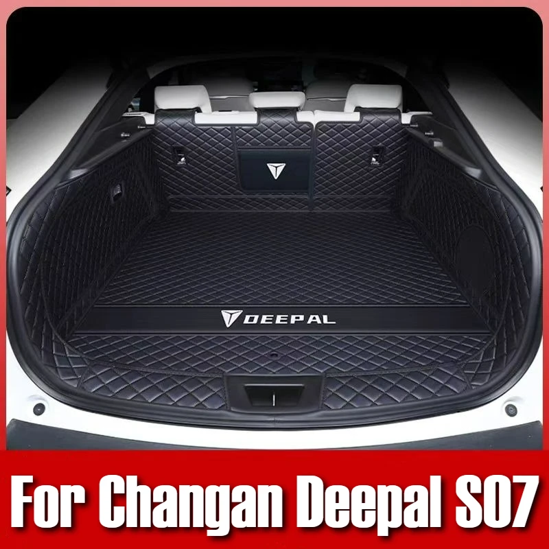 

Аксессуары для Changan Deepal S07, задние коврики в багажник, подушка багажника, полная объемная накладка на багажник, специальная модификация 2024, 2025 2026