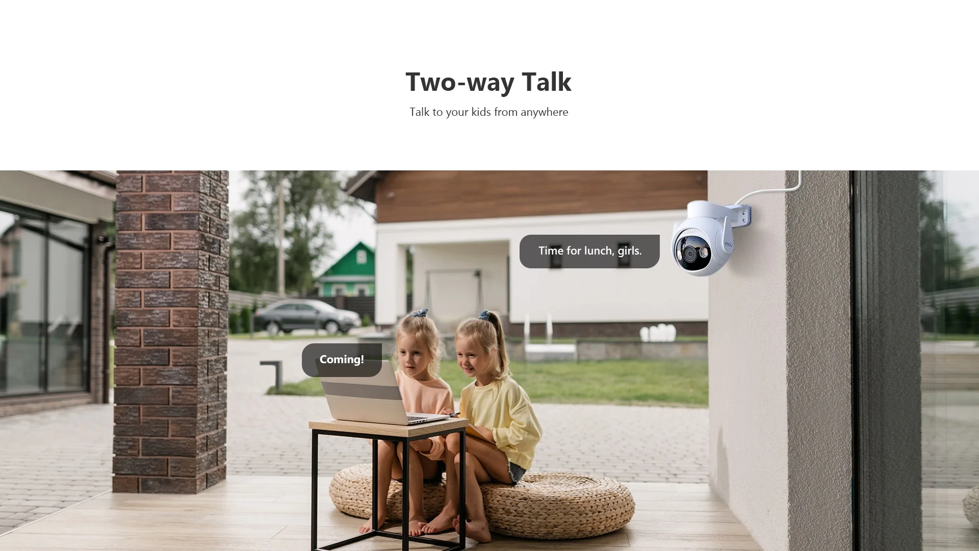 IMOU 2PCS Cruiser 2 5MP IP66 Wi-Fi Outdoor Security Camera AI Smart Tracking Human Vehicle Smart Night Vision Two Way Talk