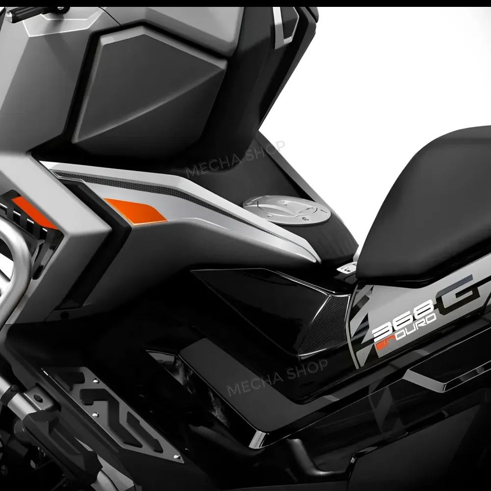 For Zontes 368 G 2024 2025 2026 Side Tunnel Sticker Kit Motorcycle 368G Accessories 3D Decals