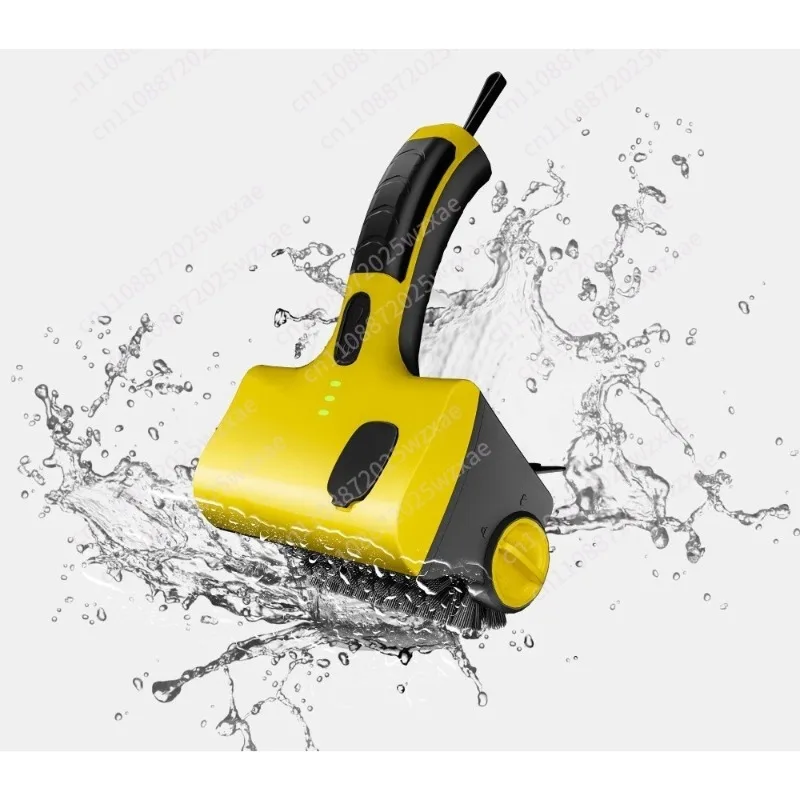 Multifunctional cleaning BBQ grill household kitchen tile wireless brush head replaceable oil brush