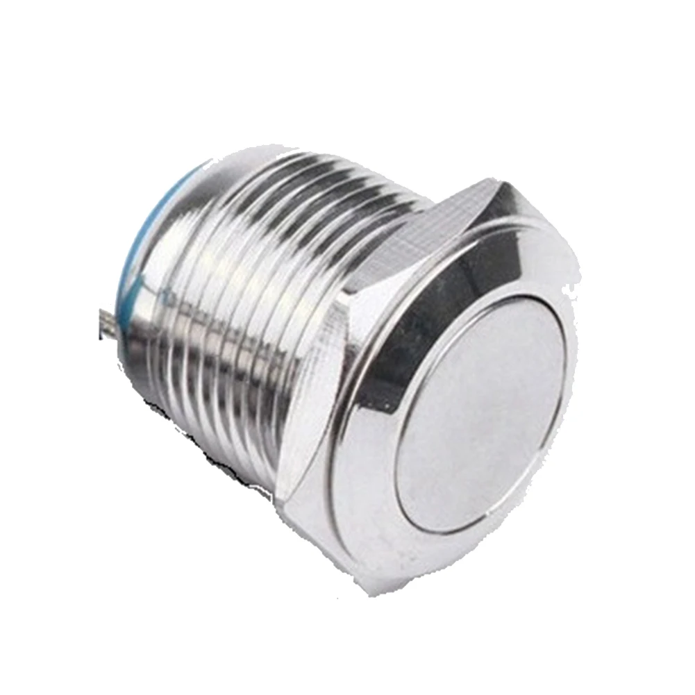 Push Button Button Switch 16mm 1A Accessories Brass Horn Metal Momentary On Off Replace Switch Start Waterproof