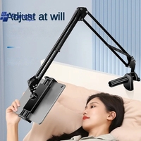 3C Tablet Bracket for Bed iPad Stand 360° Rotating Bed Tablet Mount Stand with 90cm Metal Arm For 4.7~12.9 inch Phone Holder