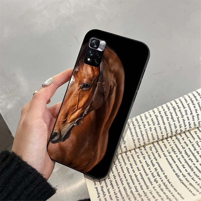 Phone Case For Xiaomi Poco C71 15T 14T Pro Redmi note 15 14 14 13 Pro Redmi A5 15C 13C foal Horse