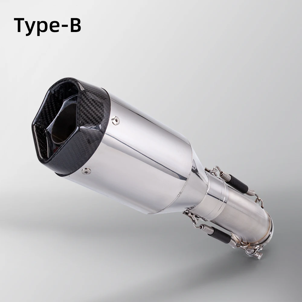 

High PerformanceMotorcycle Modified Exhaust Pipe Stainless Steel Mid Section Tail Section Set ZX4R ZX25RR