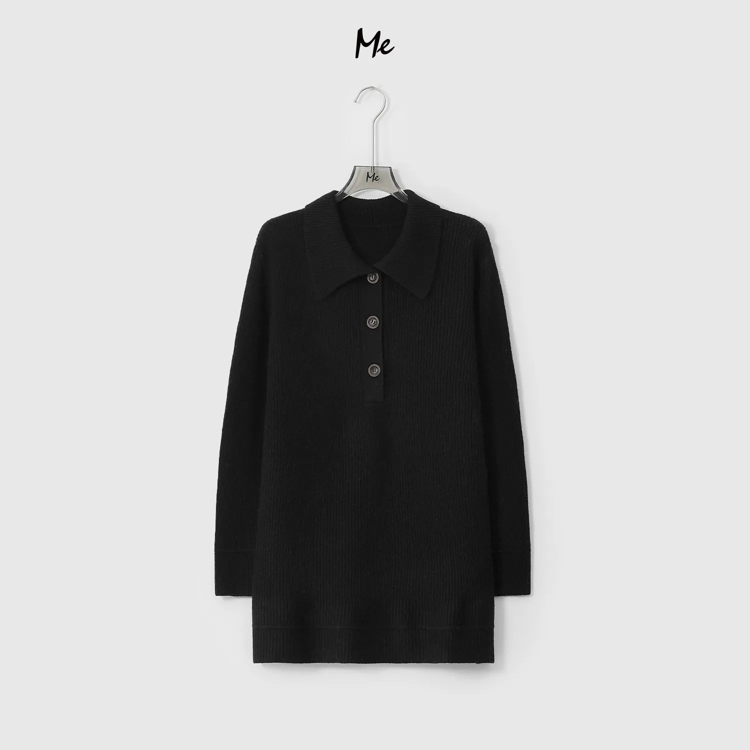 

Модный теплый свитер Lao Yang из 100% мериносовой шерсти, повседневный, приталенный, мягкий, свободного кроя, для молодежи, весна