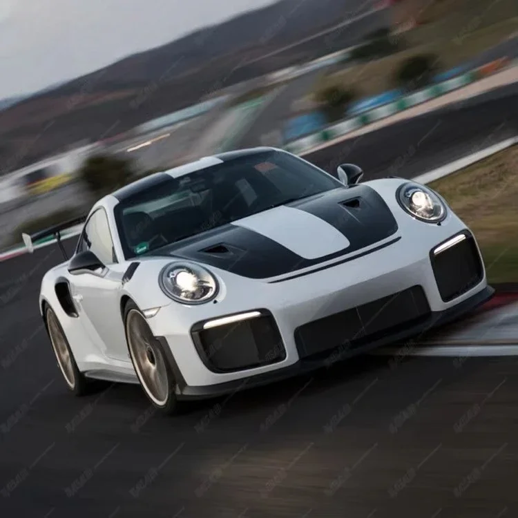 GT2 RS Style Plastic Body Kit for  911 991/991.2 Performance Kit Car Bumpers Fender Hood Spoiler Bodykit