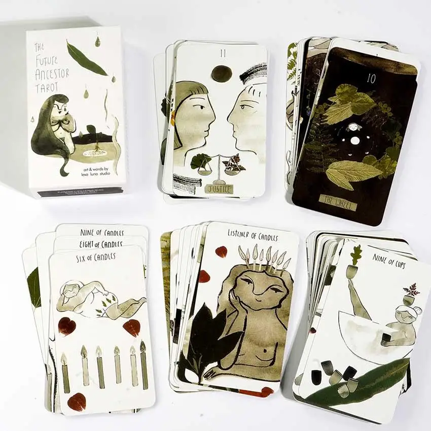 10.3 X 6cm The Future Ancestor Tarot Deck Card Game