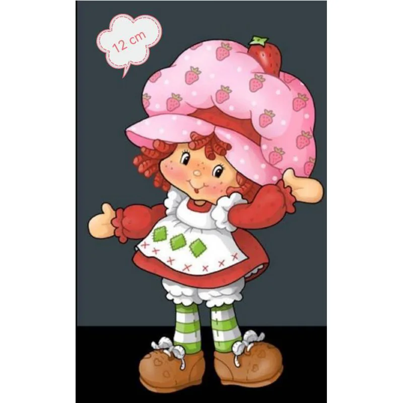 2023 New Girl Strawberry Hat Fruit Metal Cutting Dies for Scrapbooking Paper Craft and Card Making Embossing Decor No Stamps