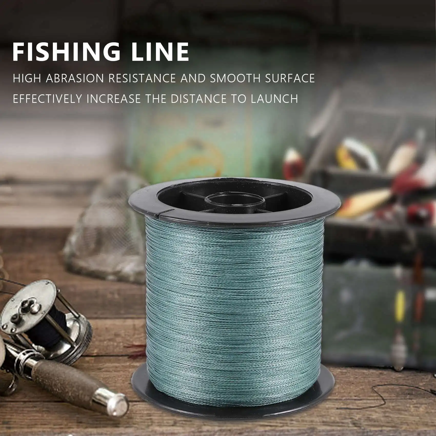 Nylon braid Fishing Wire 30lb 300M 11kg for Lure Train