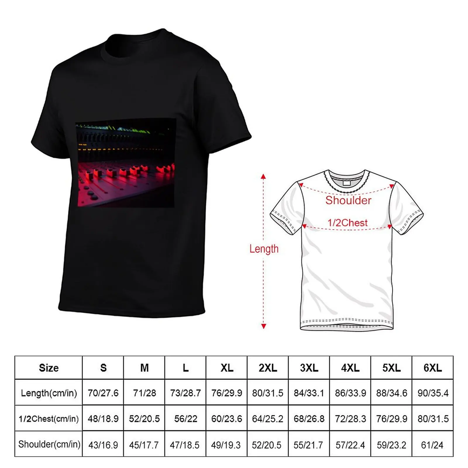 Red Faders T-Shirt Anti-Wrinkle Short Sleeve T-Shirt