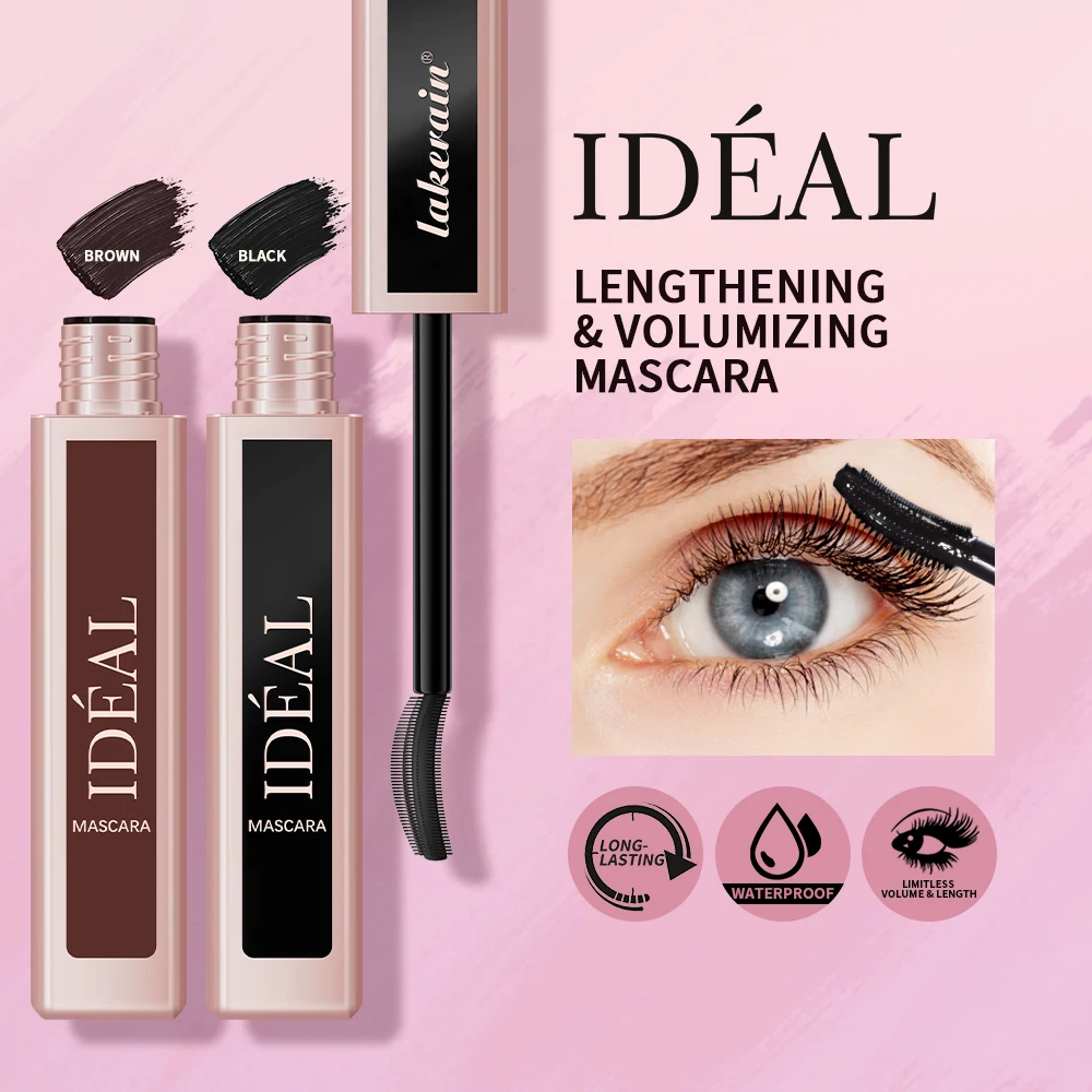 3D Mascara Lengthening Black Lash Eyelash Extension Eye Lashes Brush Long-wearing Sweat-proof Waterproof Mascara Woman Makeup