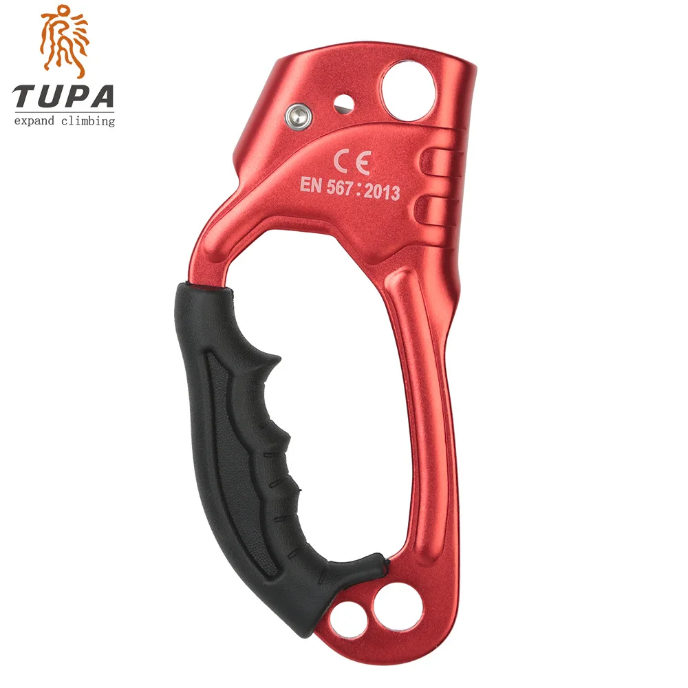 Climbing Hand Ascender Outdoor Mountaineering Tree Arborist Climbing Rappelling Equip Hand Ascender for 8-12MM Rope