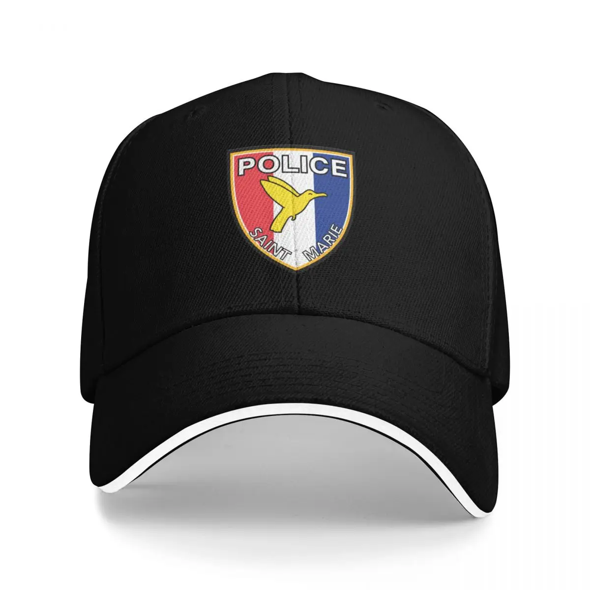 

POLICE de SAINT MARIE Baseball Cap Hat men Thermal Visor Golf Women Men's