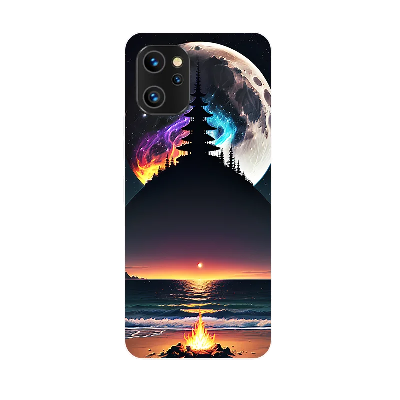 For Umidigi A13 Pro 4G A13 A13s Case Lovely Panda Wolf Soft Silicone Back Cover for Umidigi A13Pro 4G A13 A13S Phone Case