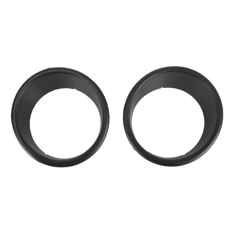 Easy Install Headlamp Bezel Guard Headlight Decorative Rings Protective for JK GTWS