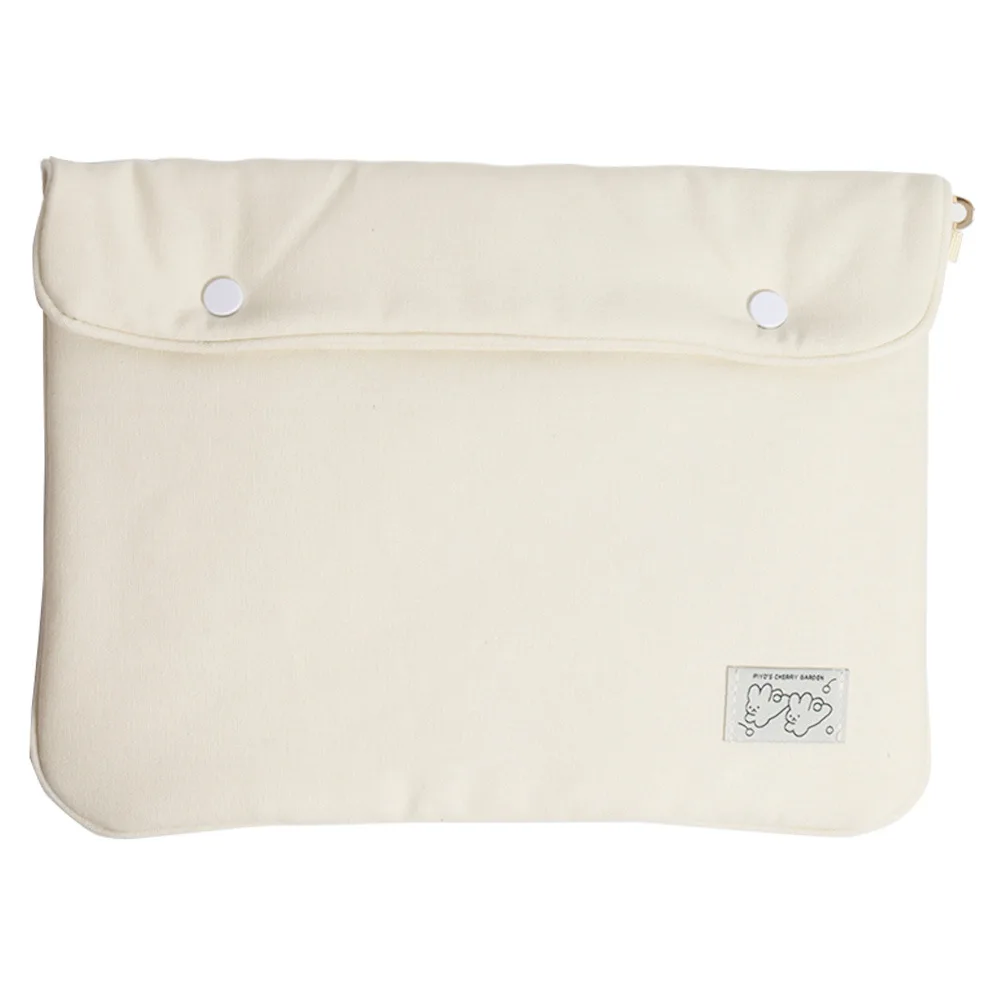 Сплошной цвет, простая студенческая сумка для хранения, большая вместительная холщовая сумка для компьютера, женская 14 "13" pro411 "IPAD, сумка для планшета